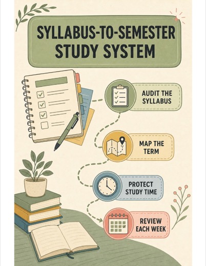 Syllabus-to-Semester Study System Pro Pack Syllabus-to-Semester Study System preview