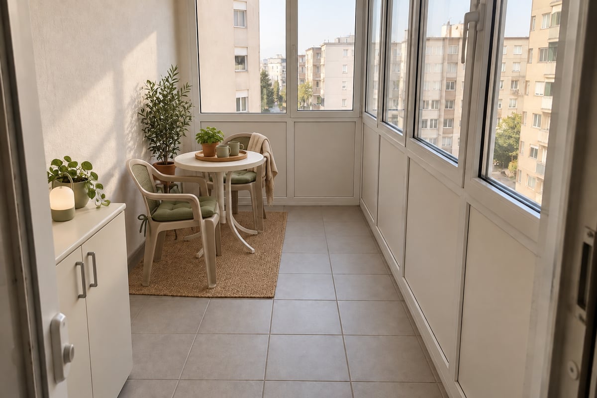 Balcony coffee retreat style example