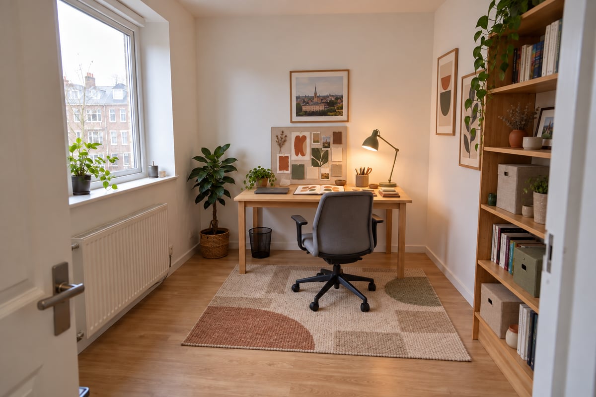 Creative home studio style example