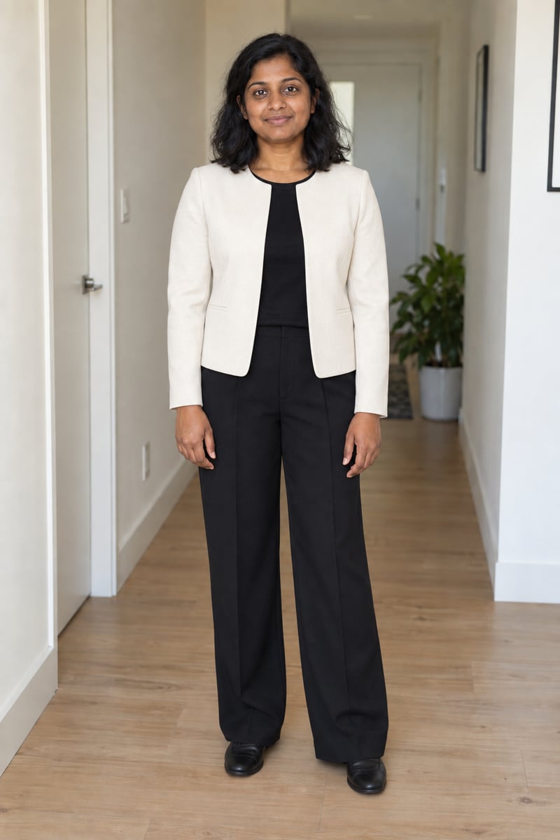 Minimal fashion style example