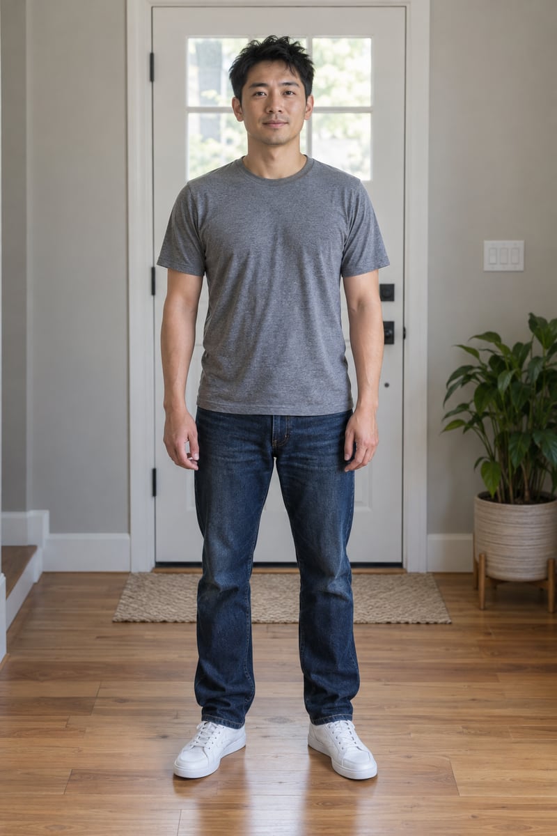 Smart evening layers: Original AI-created example photo