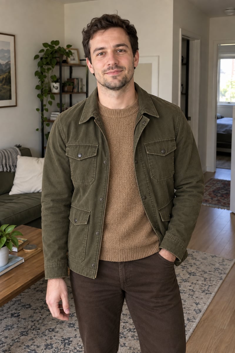 Heritage menswear style example