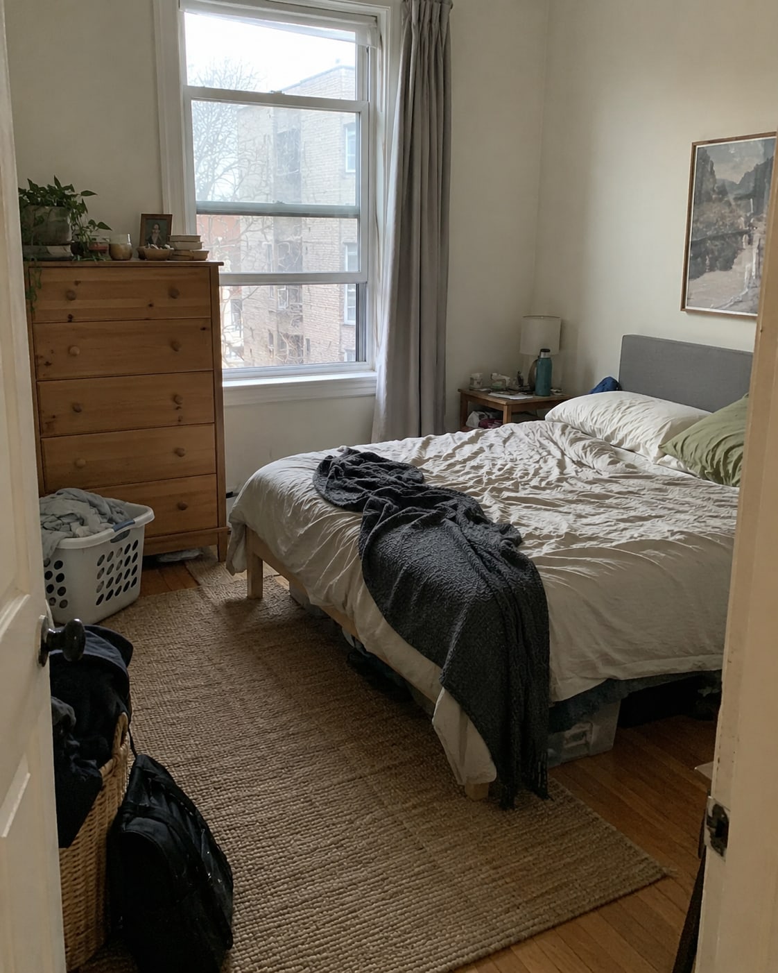 Boutique Calm Bedroom: Original AI-created example photo