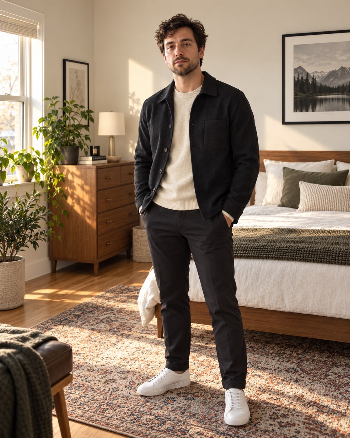 Men Makeovers: AI style example after makeover